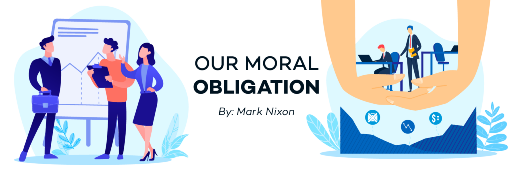 Our Moral Obligation SierraConstellation Partners